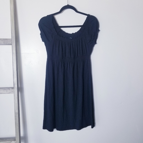 SO BLACK MINI DRESS SIZE LARGE - Picture 1 of 11